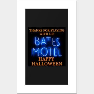 Bates Motel Halloween card Posters and Art